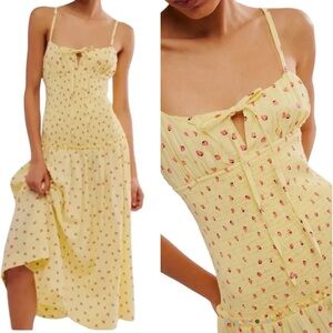 Free People ‘Lavender Daze’ Strawberry Dress